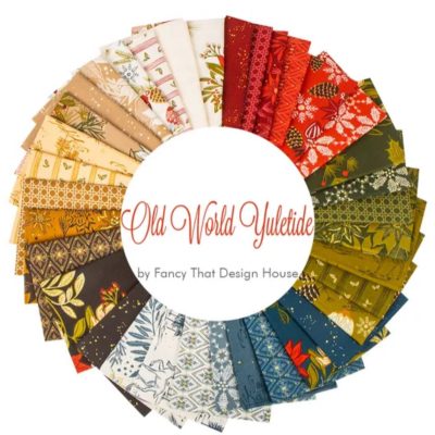 Pacchetto Old Word Youletide - ( 35 tagli da 25 x 55 cm -F8 ) - Moda Fabrics