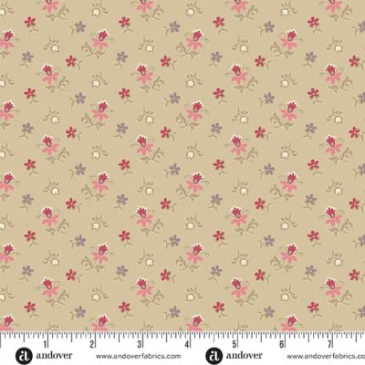 Ritagli d'Arte-Tessuti- Collezione WildFlower Cottage R.Nenneman 1593-N.jpg