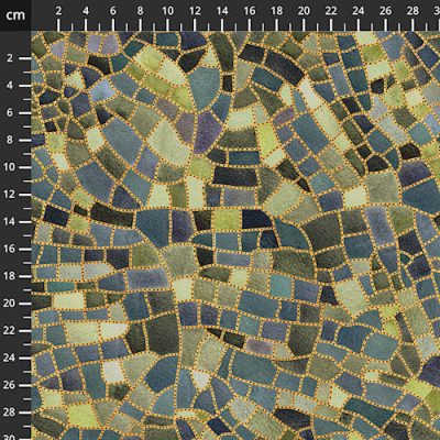 Ritagli d'Arte-Tessuti- Collezione Flora&Form54780DM-1L